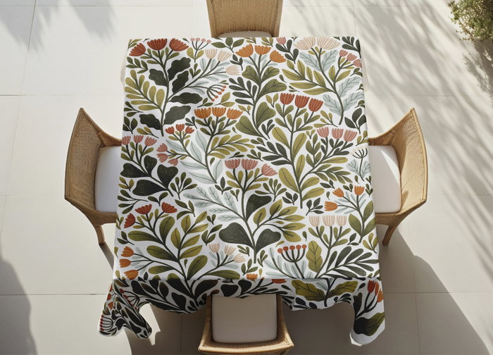 Hermia Mantel Multicolor 140 x 300 cm